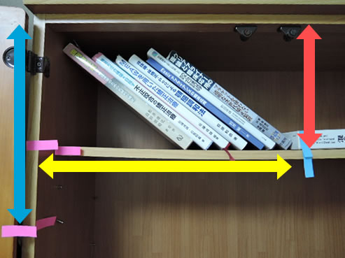 本棚を例にした咬み合わせの仕組み